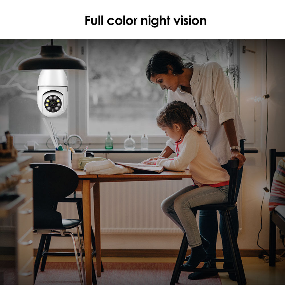 Camera Yoosee Bóng Đèn Thế Hệ Mới 8 Led 5.0Mp Góc Rộng Siêu Nét Full Hd Hồng Ngoại Quay Đêm Hàng Chính Hãng