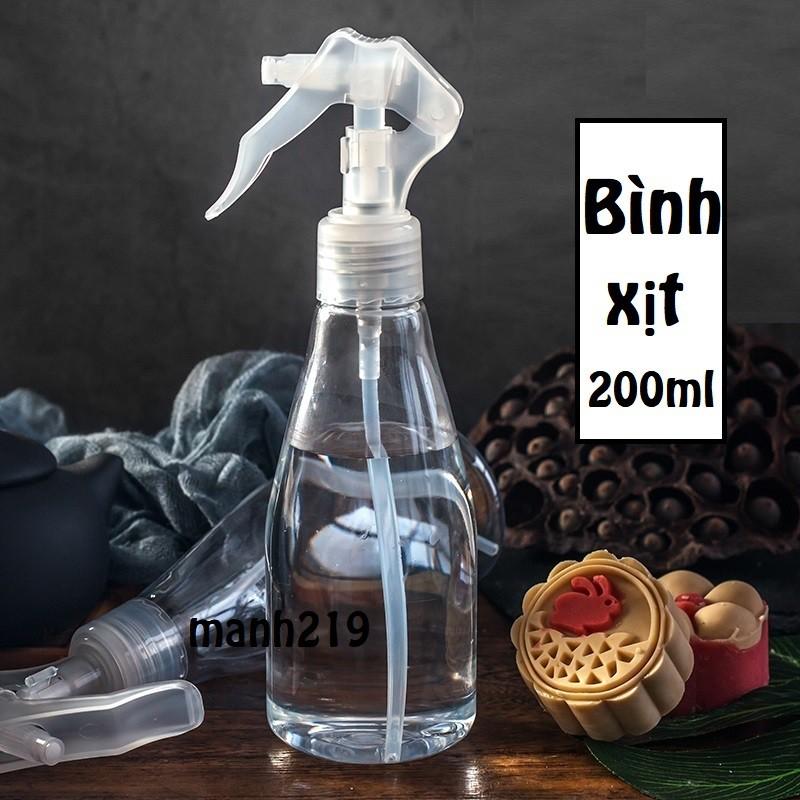 Bình xịt Cồn, xịt nước, tưới cây phun sương 200ml - manh219