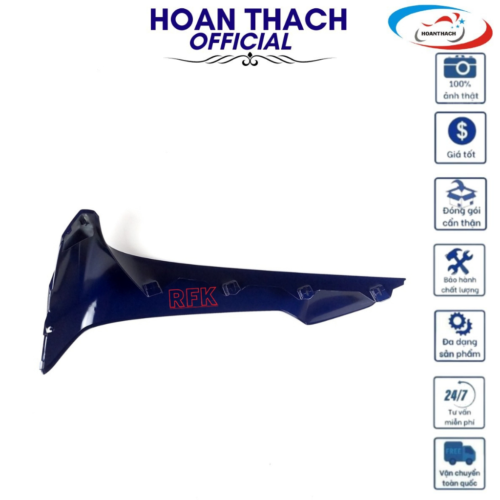 Cánh Yếm bên trái dành cho xe máy  Wave A110 xanh tím 64770K89V70ZB