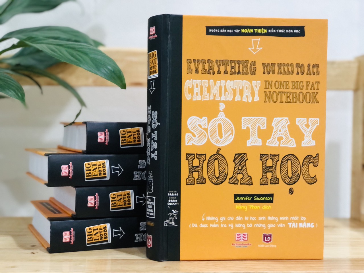 Sách - Sổ tay Hóa học - Á Châu Books ( Tiếng Việt, lớp 8 - lớp 12 )