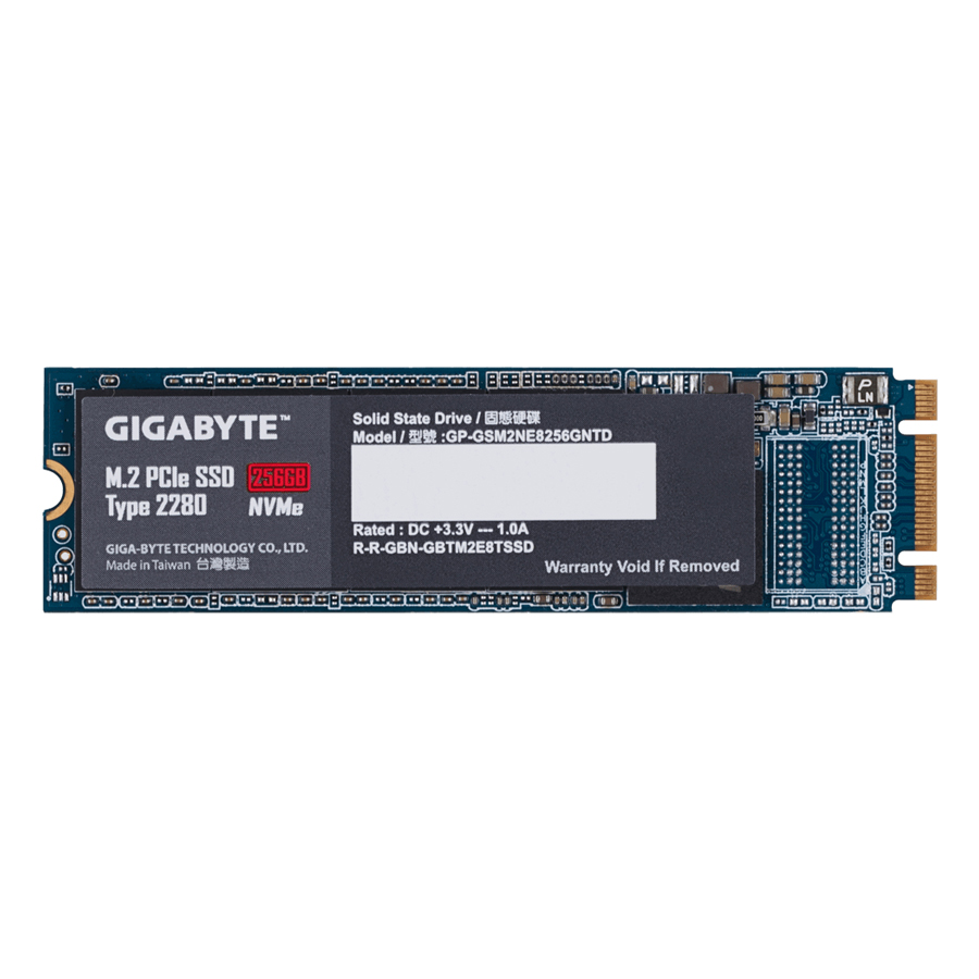 Ổ Cứng SSD Gigabyte M.2 PCie 256Gb - Hàng Chính Hãng