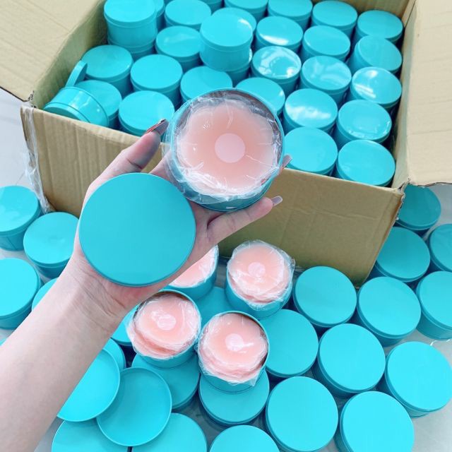 Hộp dán ngực - Dán ngực hình hoa 5 cặp