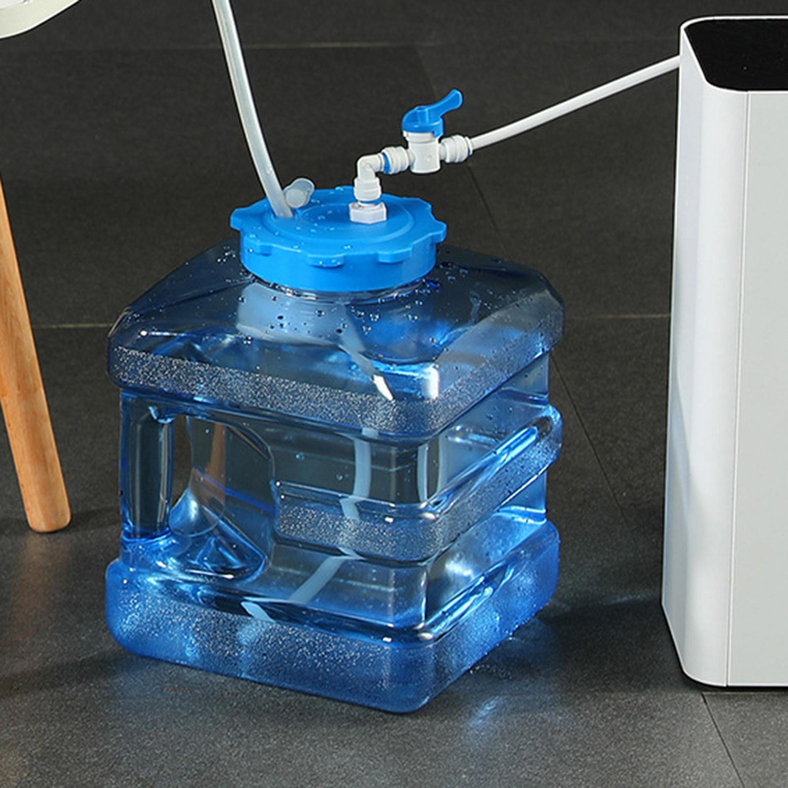 Water Container Water Jug with Floating Ball Portable with Handle Water Tank Water Bottle Carrier Water Storage for Camping