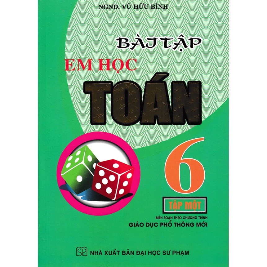 Combo em học toán lớp 6 và bài tập - theo chương trình giáo dục phổ thông mới (bộ 4 cuốn - )