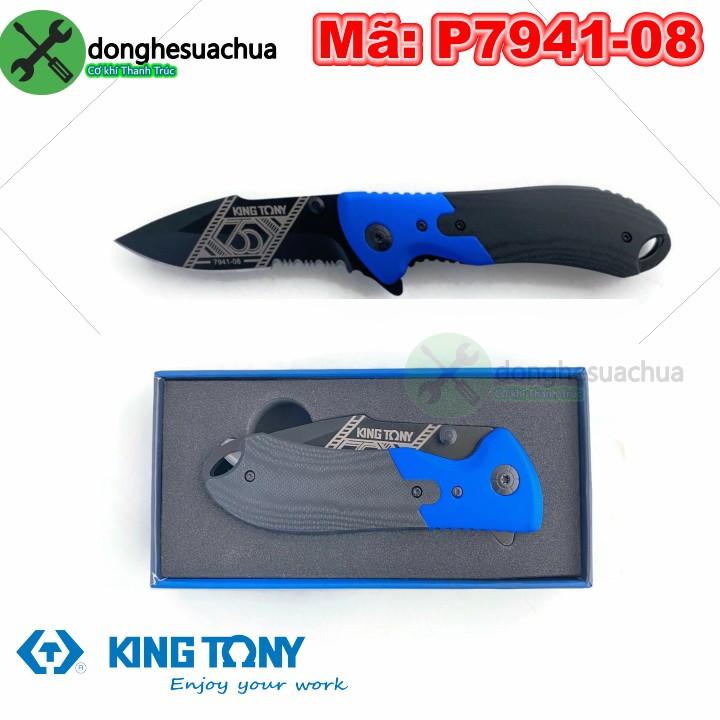 Dao cắt gấp gọn Kingtony P7941-08 có hộp đựng