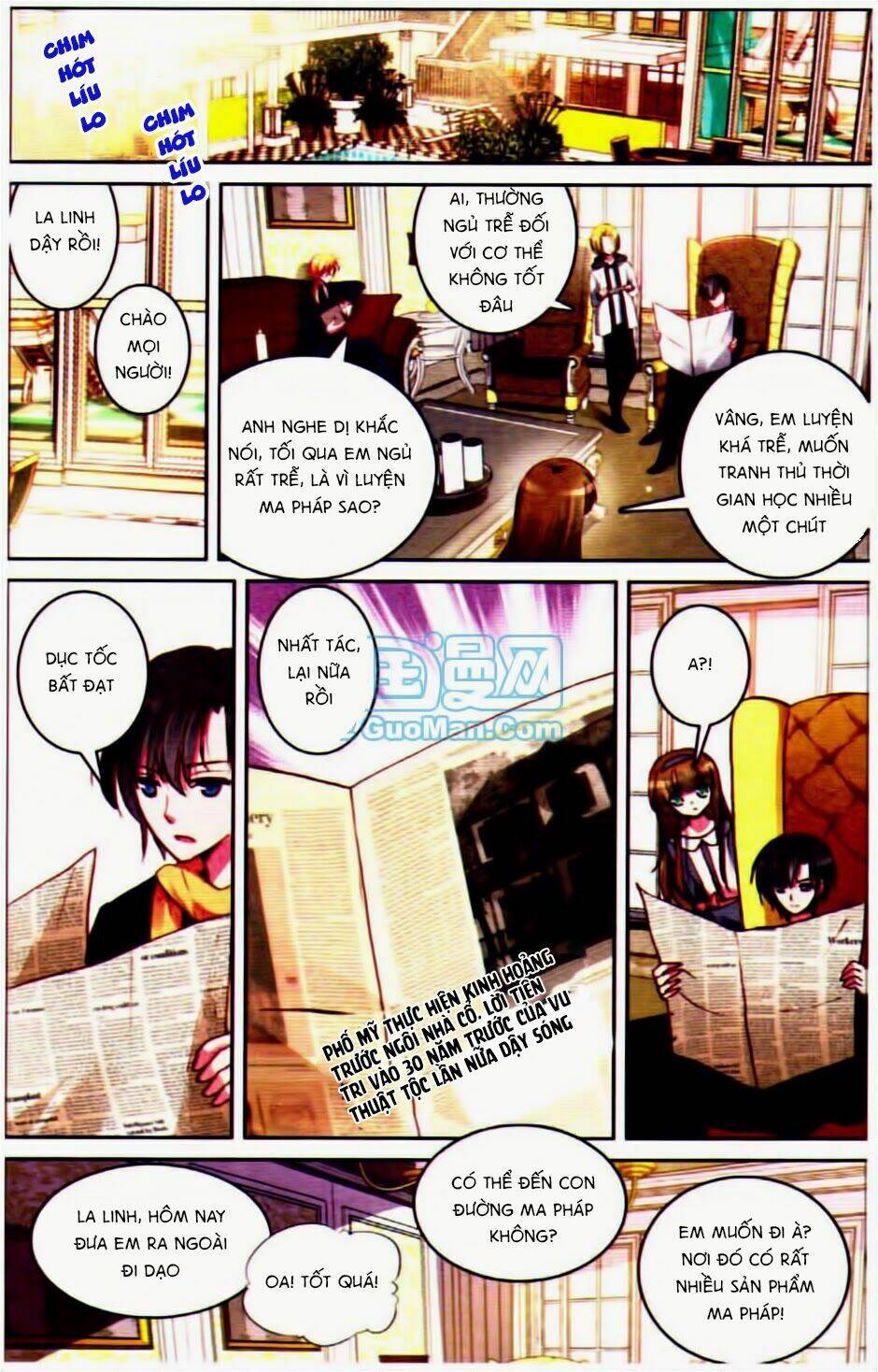 la linh ma lực chapter 12.1 13