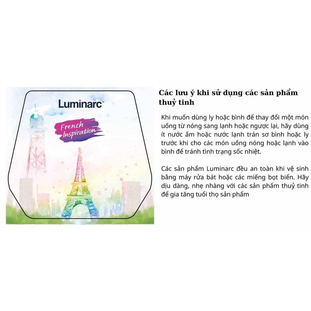 Đĩa Chấm Thủy Tinh Luminarc Diwali Trắng 11cm - N3977 - Bộ 6 đĩa