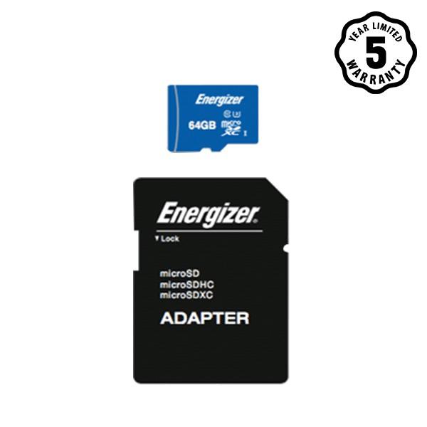 Thẻ nhớ Energizer UL Micro SDXC Card 64GB- Hàng chính hãng