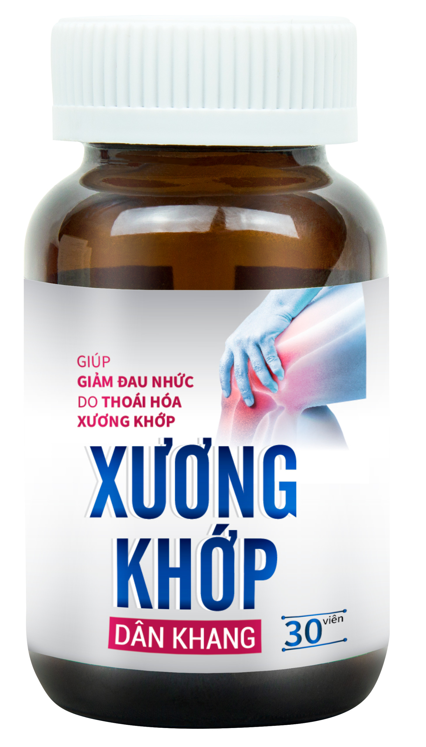 Viên Uống Chống Nhức Mỏi Xương Khớp, Tăng Cường Sức Khoẻ Xương Khớp Dân Khang - Hộp 30 Viên Nén