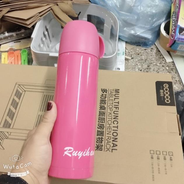 Bình nước giữ nhiệt có cốc 500ml