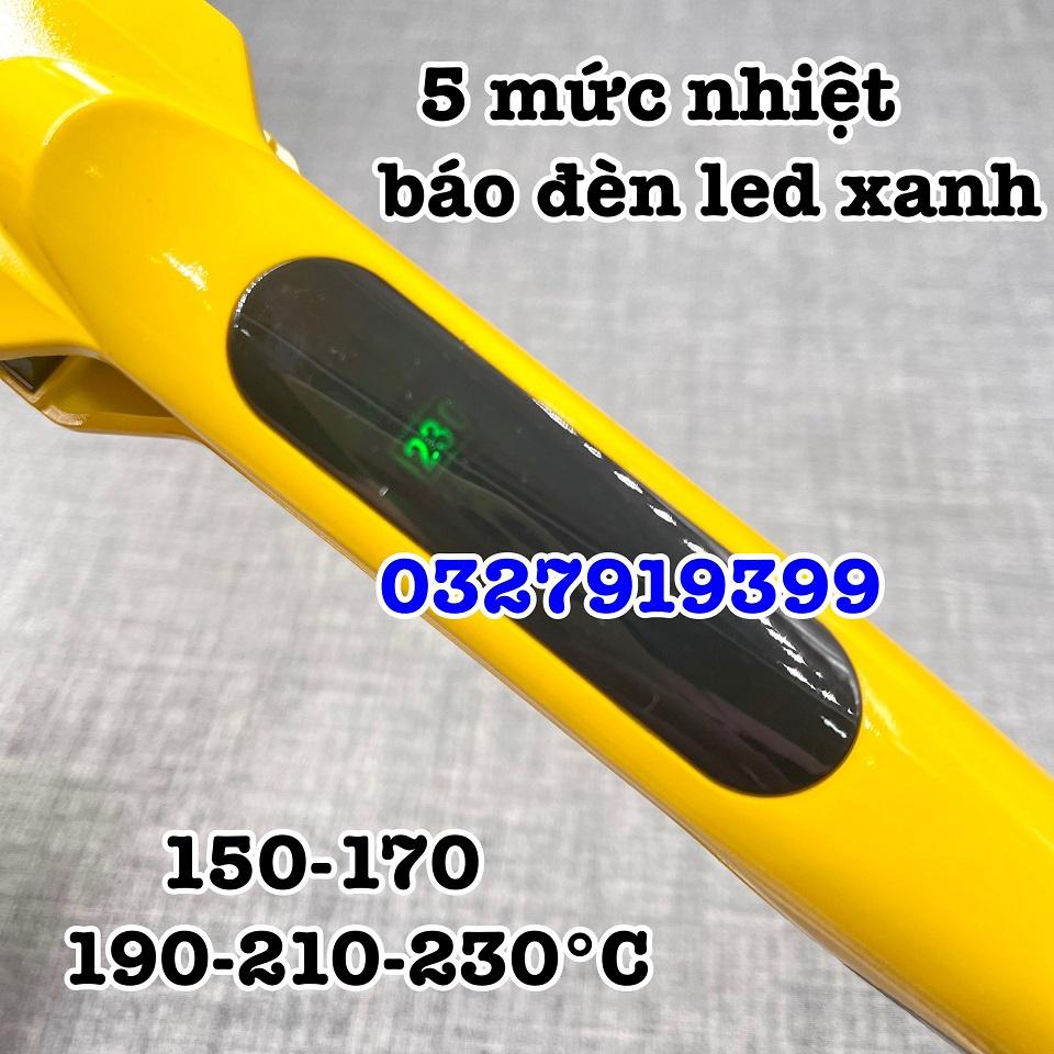 Máy bấm tóc,dập xù cao cấp bản lớn MS2180 vàng