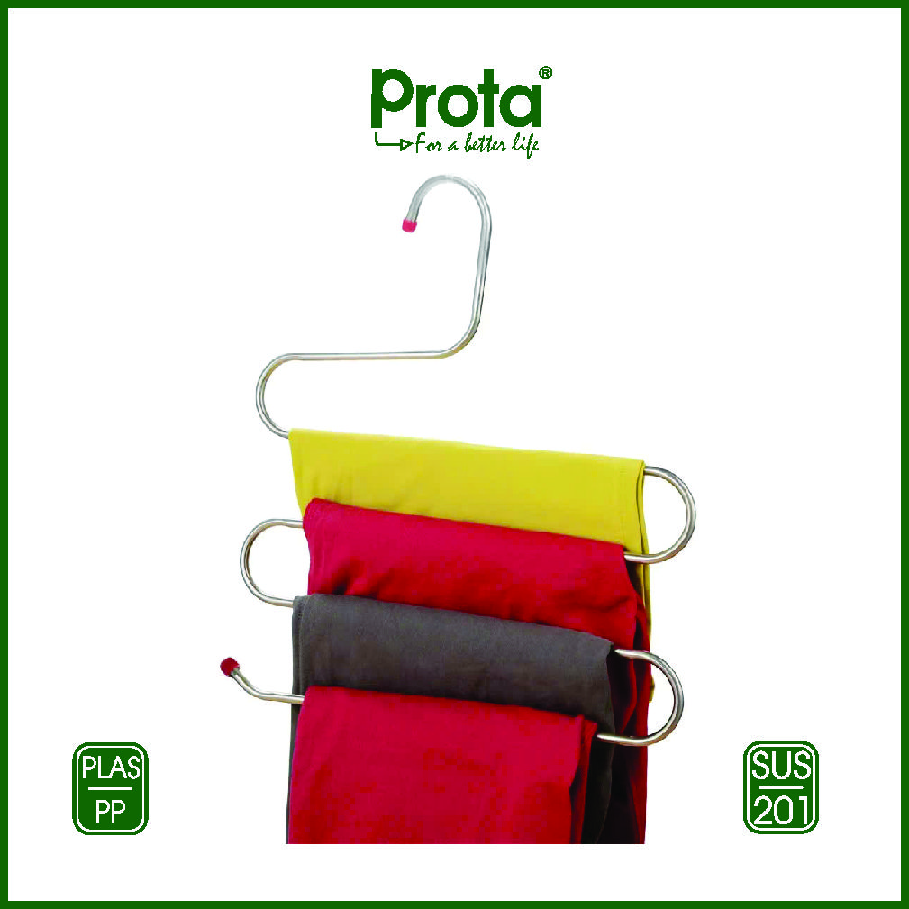 [CHÍNH HÃNG] Prota móc treo 4 tầng inox siêu bền chắc- Cam kết 1 đổi 1- Chất lượng cao