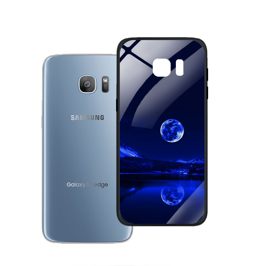 Ốp Lưng Kính Cường Lực cho điện thoại Samsung Galaxy S7 Edge - 0269 MOON02