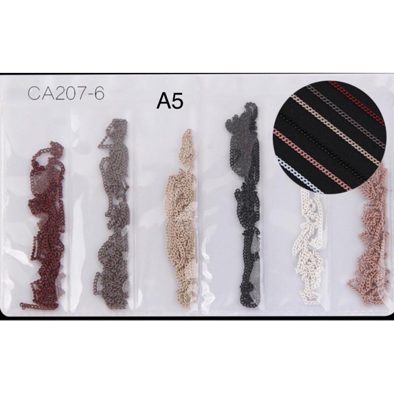 Set xích 6 màu kèm ảnh thật