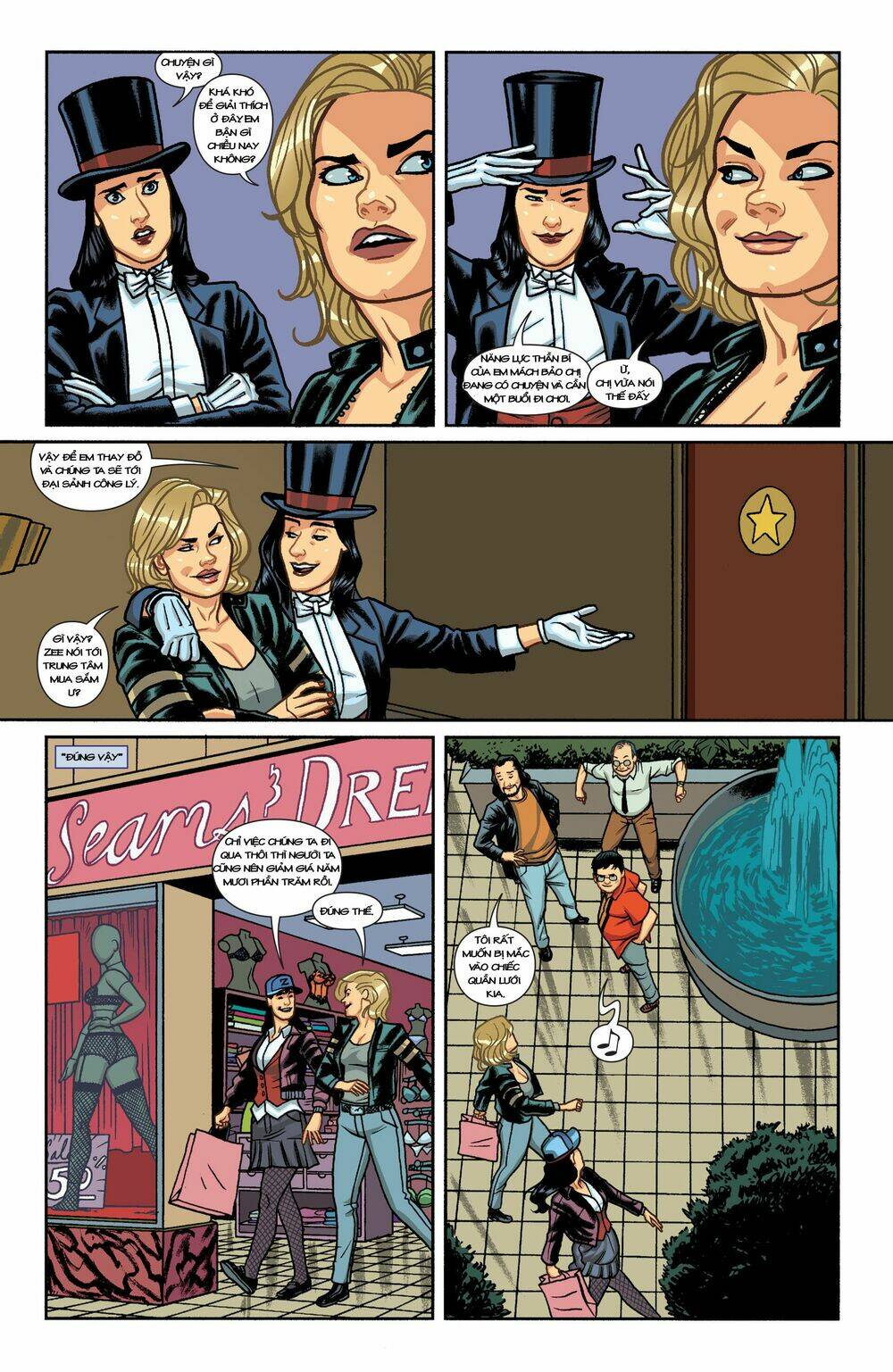 black canary and zatanna - bloodspell chapter 2 26
