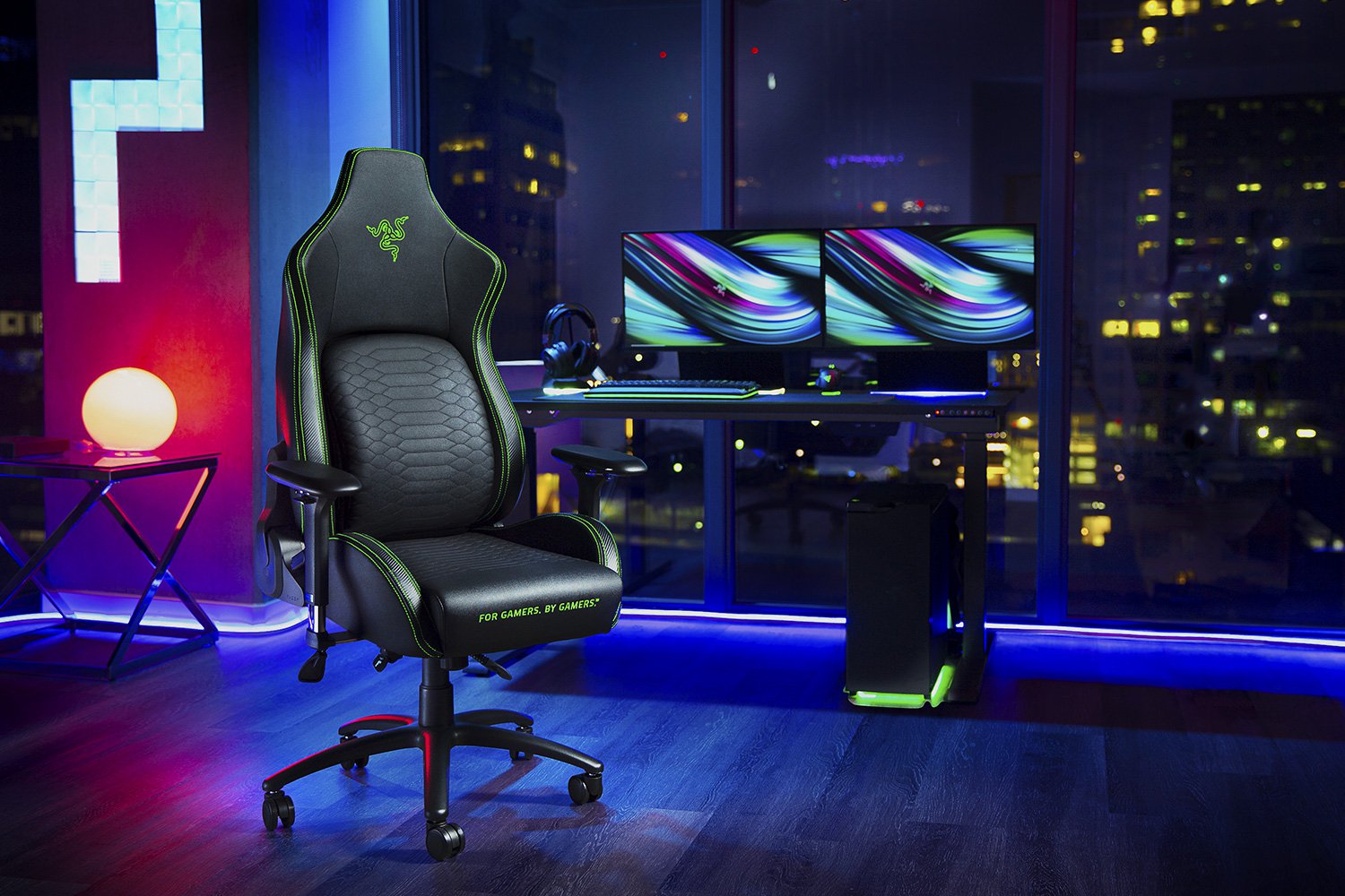 Ghế Chơi Game Razer Iskur Gaming Chair W/ Lumbar Support - Hàng Chính Hãng