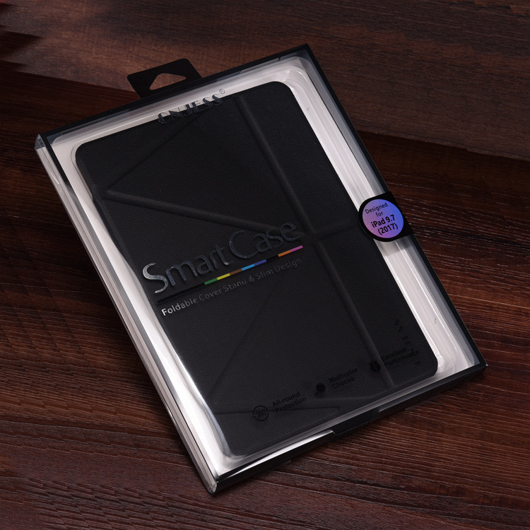 Bao da iPad Pro 9.7 inch hiệu Onjess gập chữ Y ốp lưng silicon trong suốt - Hàng chính hãng