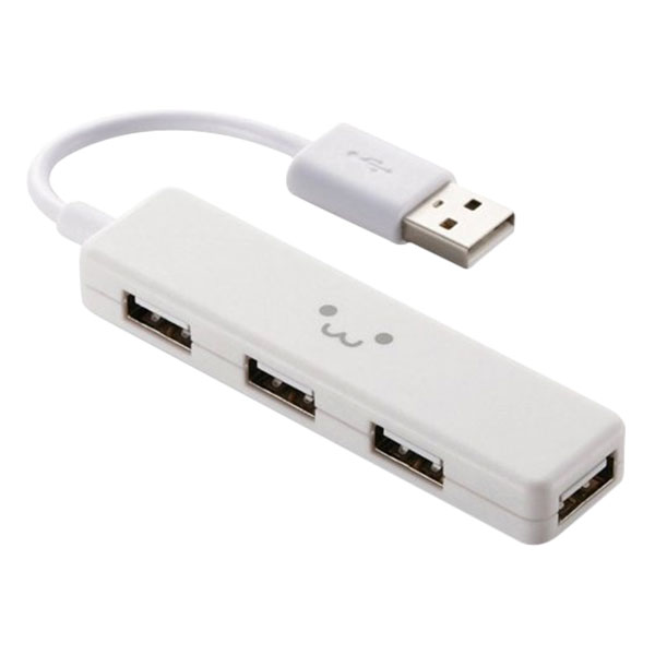 Hub 4 Cổng USB Elecom U2H-SN4BF2WH - Hàng Chính Hãng