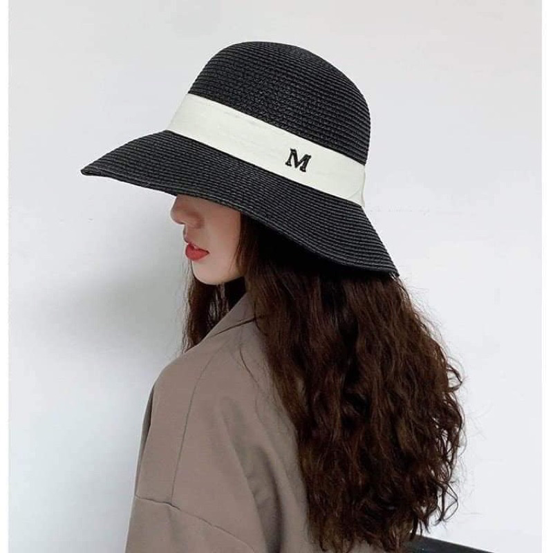 Mũ vành chữ M ,nón cối đi biển cho nữ ,form chuẩn đẹp phong cách hiện đại , có thể che nắng ,bảo vệ da mặt khi đi dưới nắng