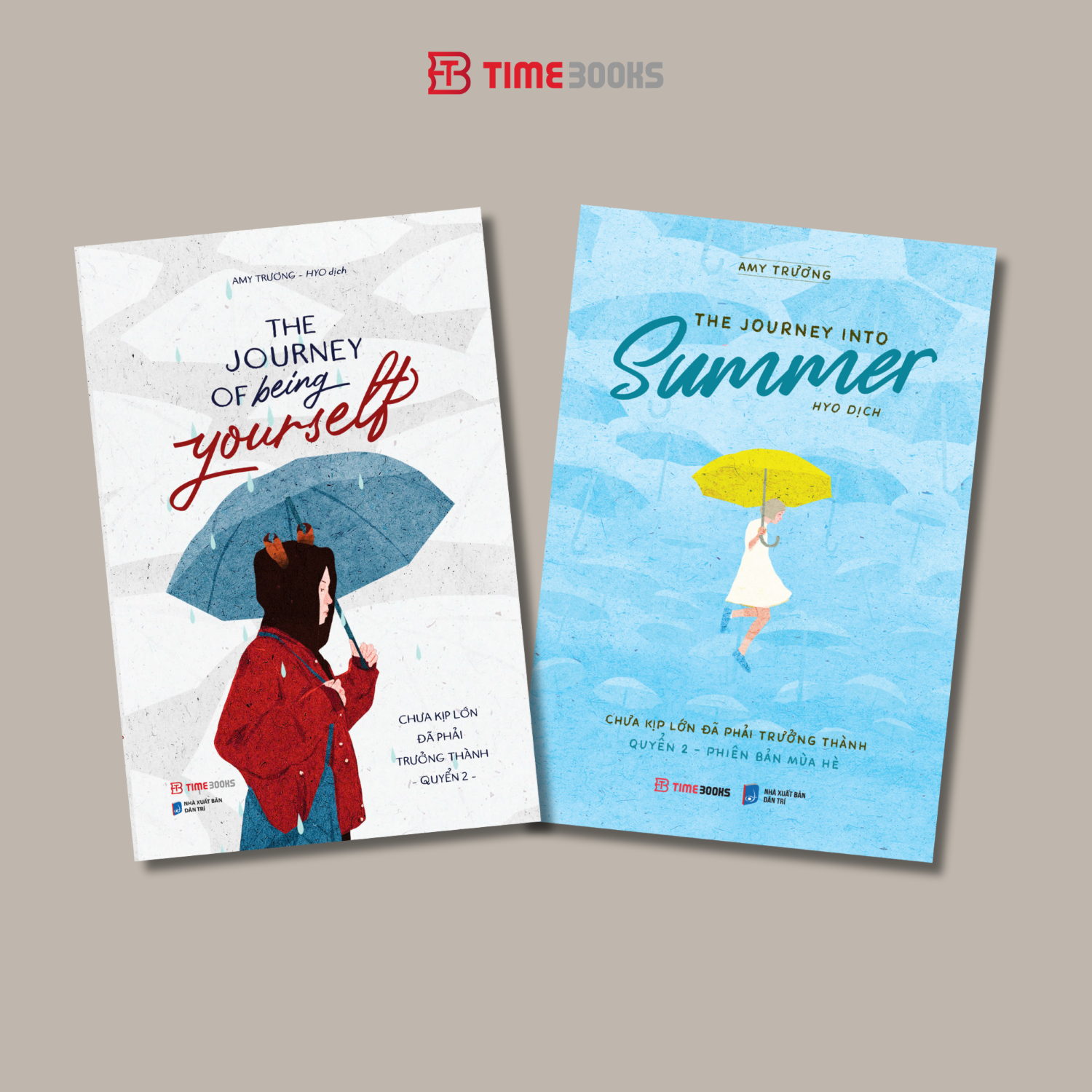 Combo 3 cuốn sách Chưa Kịp Lớn Đã Phải Trưởng Thành song ngữ Việt - Anh (Youth + Summer + Being Yourself)