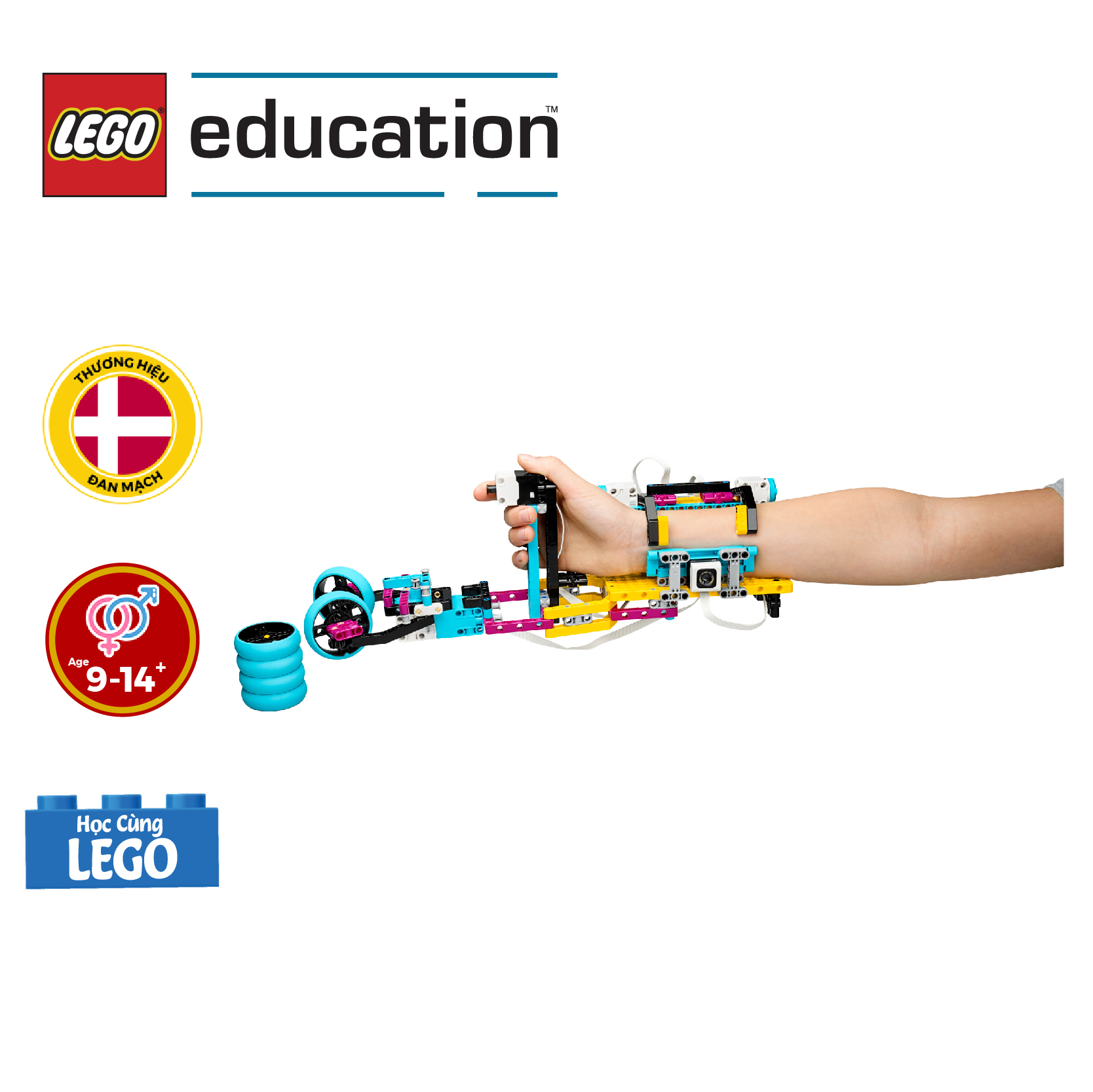 Đồ Chơi LEGO EDUCATION Bộ Kỹ Sư Robot Spike Prime Cơ Bản 45678