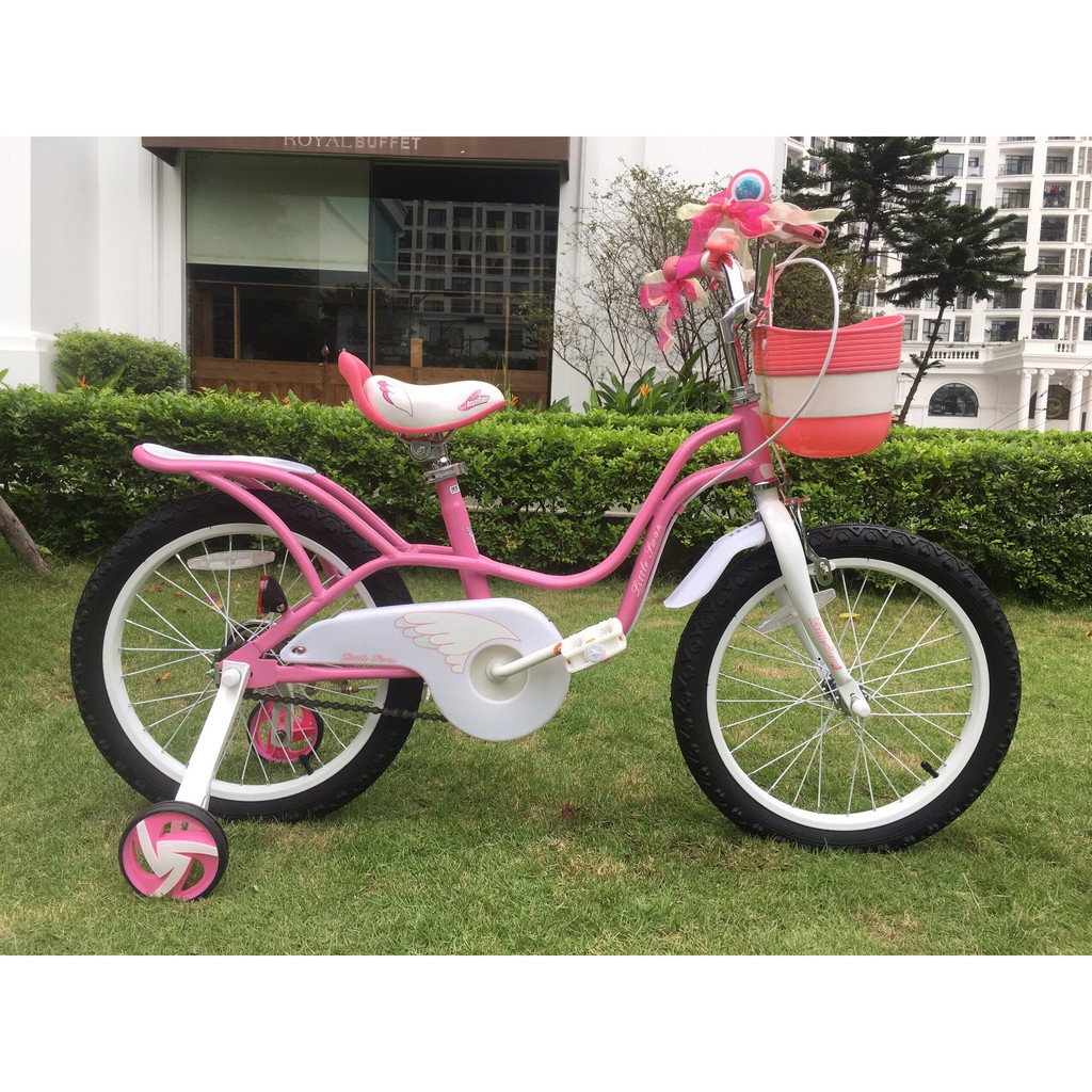 XE ĐẠP TRẺ EM ROYALBABY LITTLE SWAN FULL SIZE CHO BÉ 18''