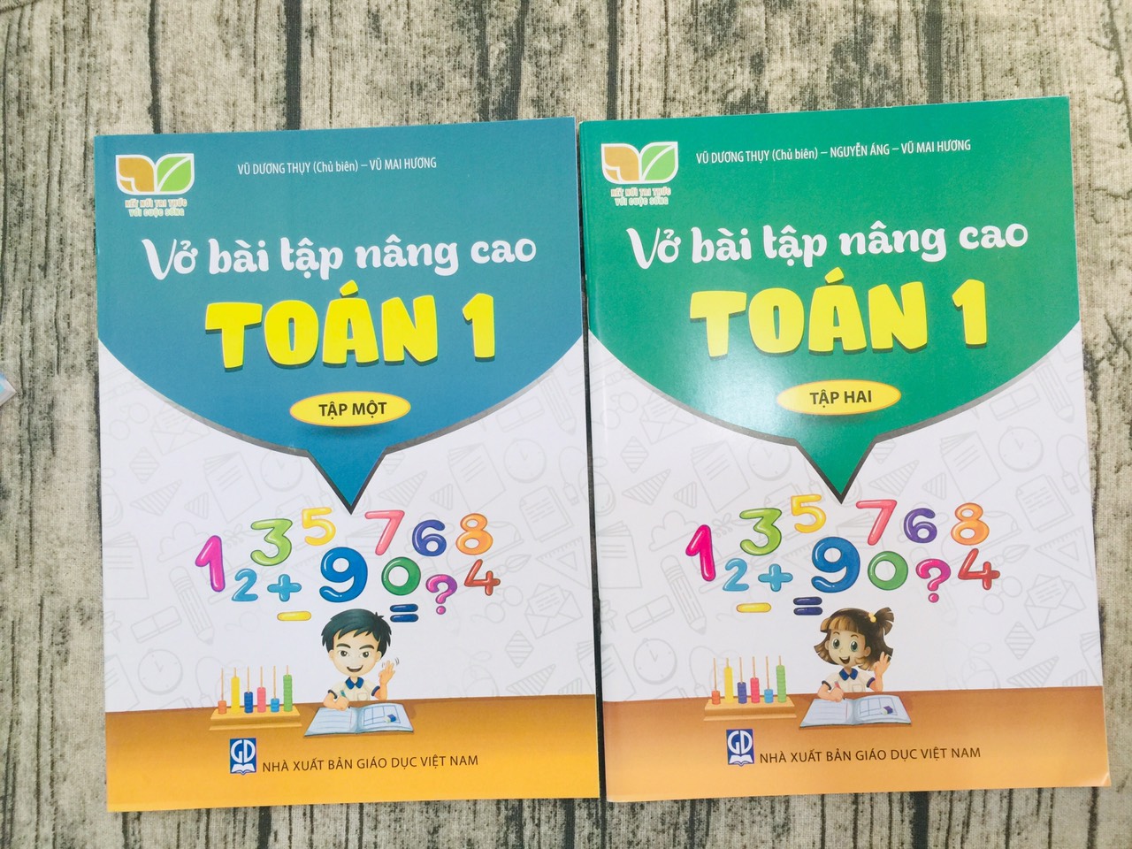 Combo 2 Cuốn Vở Bài Tập Nâng Cao Toán 1