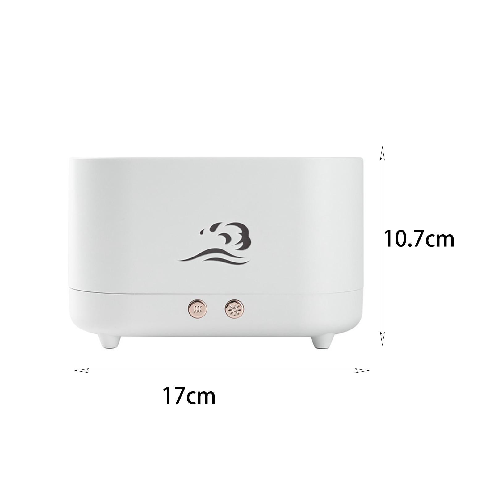 Flame Humidifier  Diffuser USB Powered Quiet for Office Bedroom Home