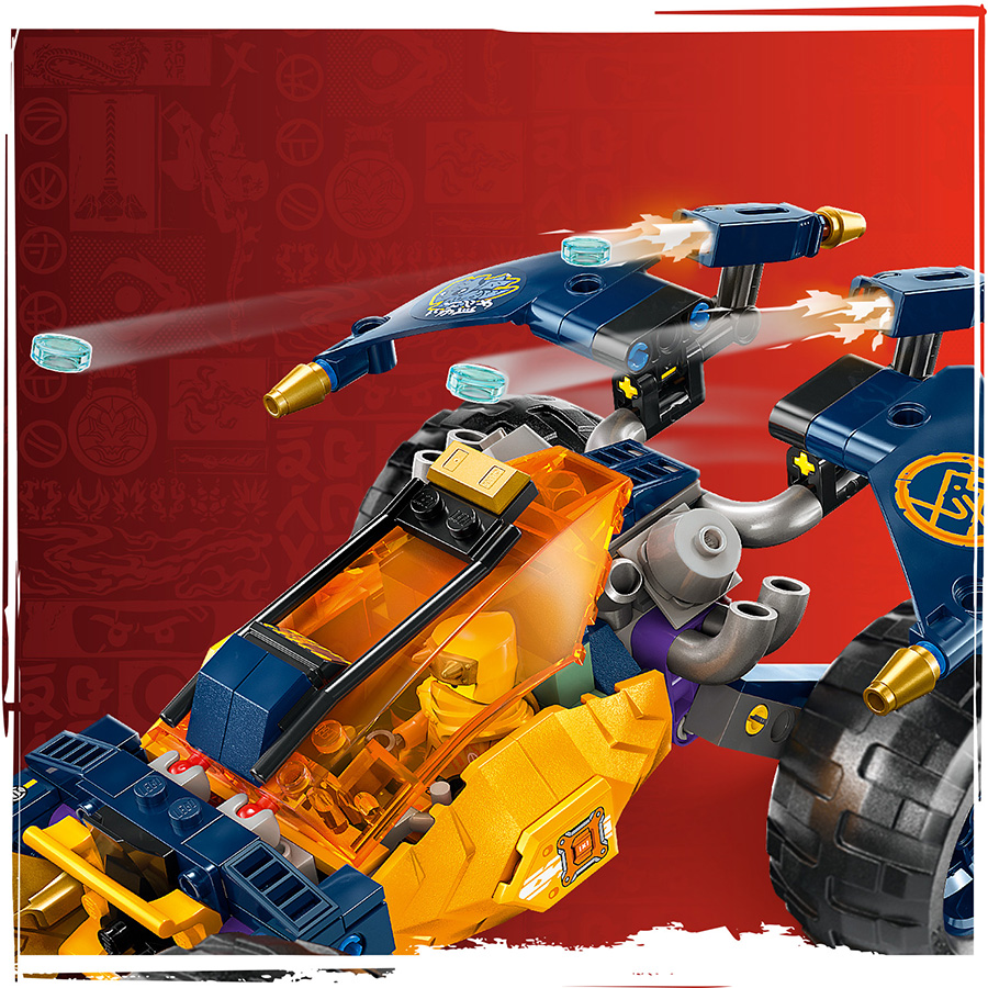 Đồ Chơi Lắp Ráp Chiến Xe Địa Hình Của Arin LEGO NINJAGO 71811 (267 chi tiết)