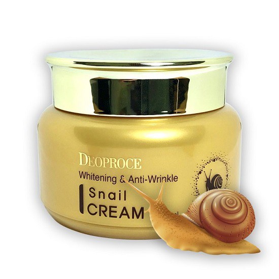 Kem dưỡng trắng và chống lão hóa Deoproce Whitening And Anti-Wrinkle Snail Cream 100ml
