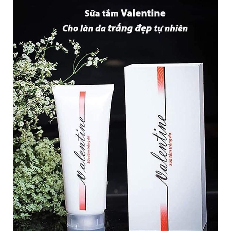 Sữa tắm dưỡng trắng da Valentine - Sao Thái Dương 200ml