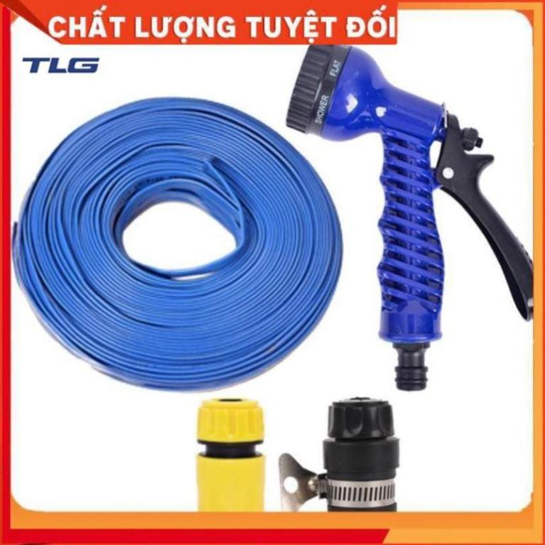 Bộ dây tăng áp 3 lần vòi xịt nước rửa xe, tưới cây loại 7-10m 206843