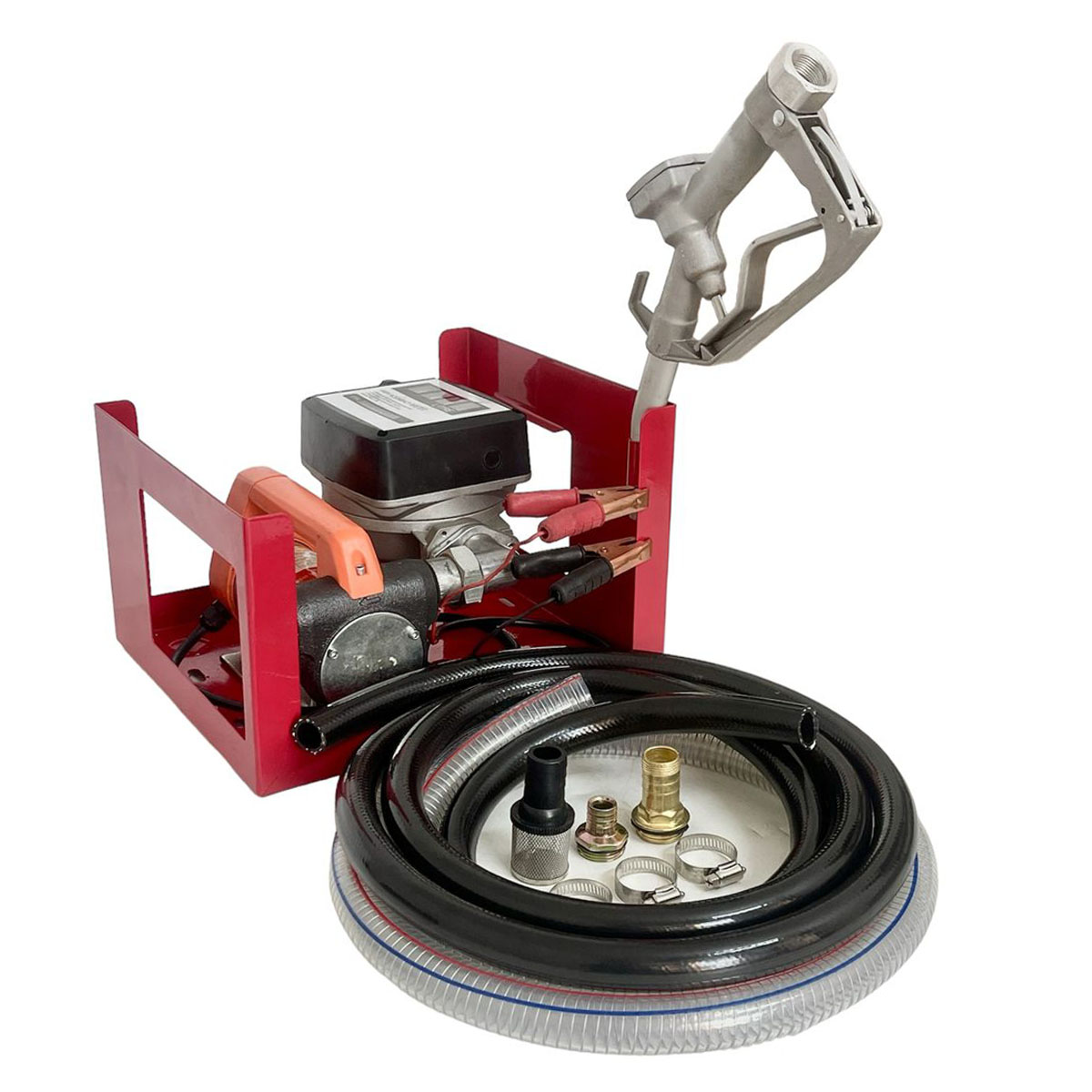 Máy Bơm Dầu Diesel SL-011 220V 12V 24V đo lưu lượng - Hàng nhập khẩu