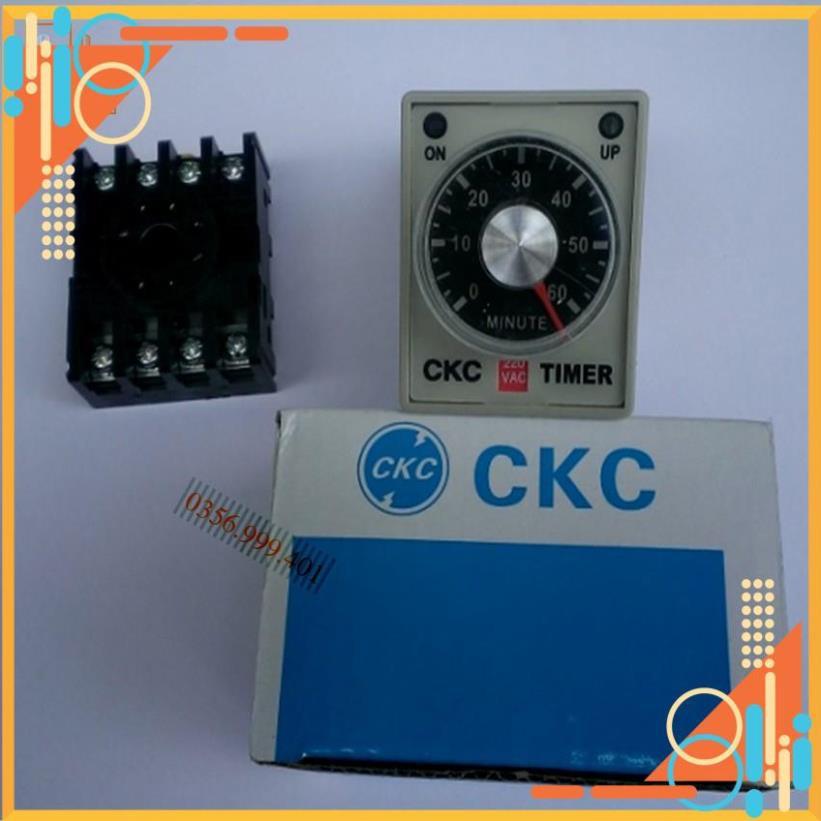 Rơ le, Relay thời gianTimer CKC AH3-3 220VAC