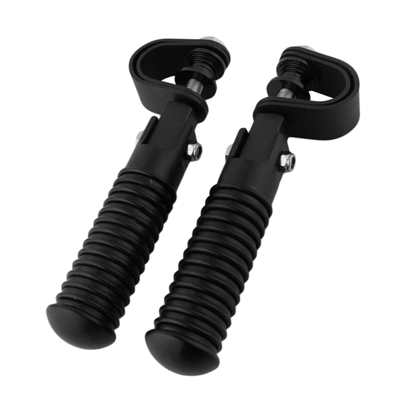 Universal Motorbike Foot Rests Replace Black
