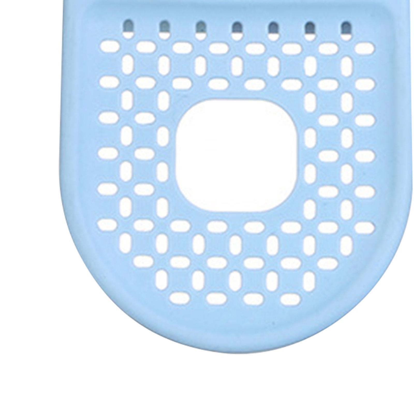 Kitchen sink sponge holder over sink drying rack blue