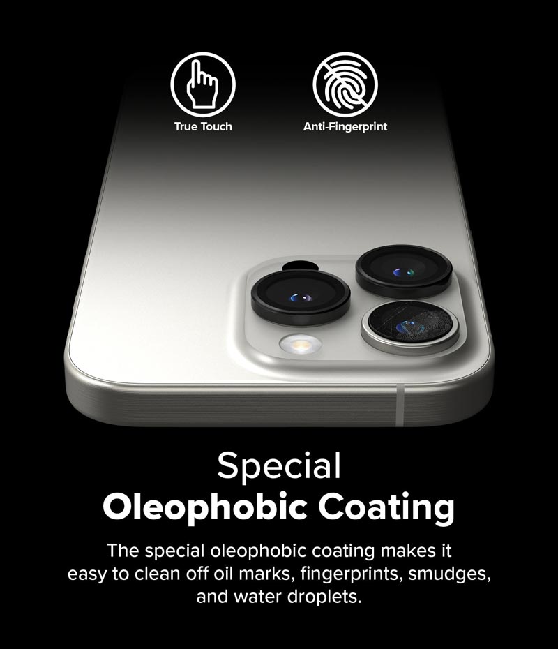 [Combo 2] Dán camera cho iPhone 16 Pro Max / iPhone 16 Pro / 16 Plus / 16 RINGKE Camera Lens Frame Glass - Hàng Chính Hãng