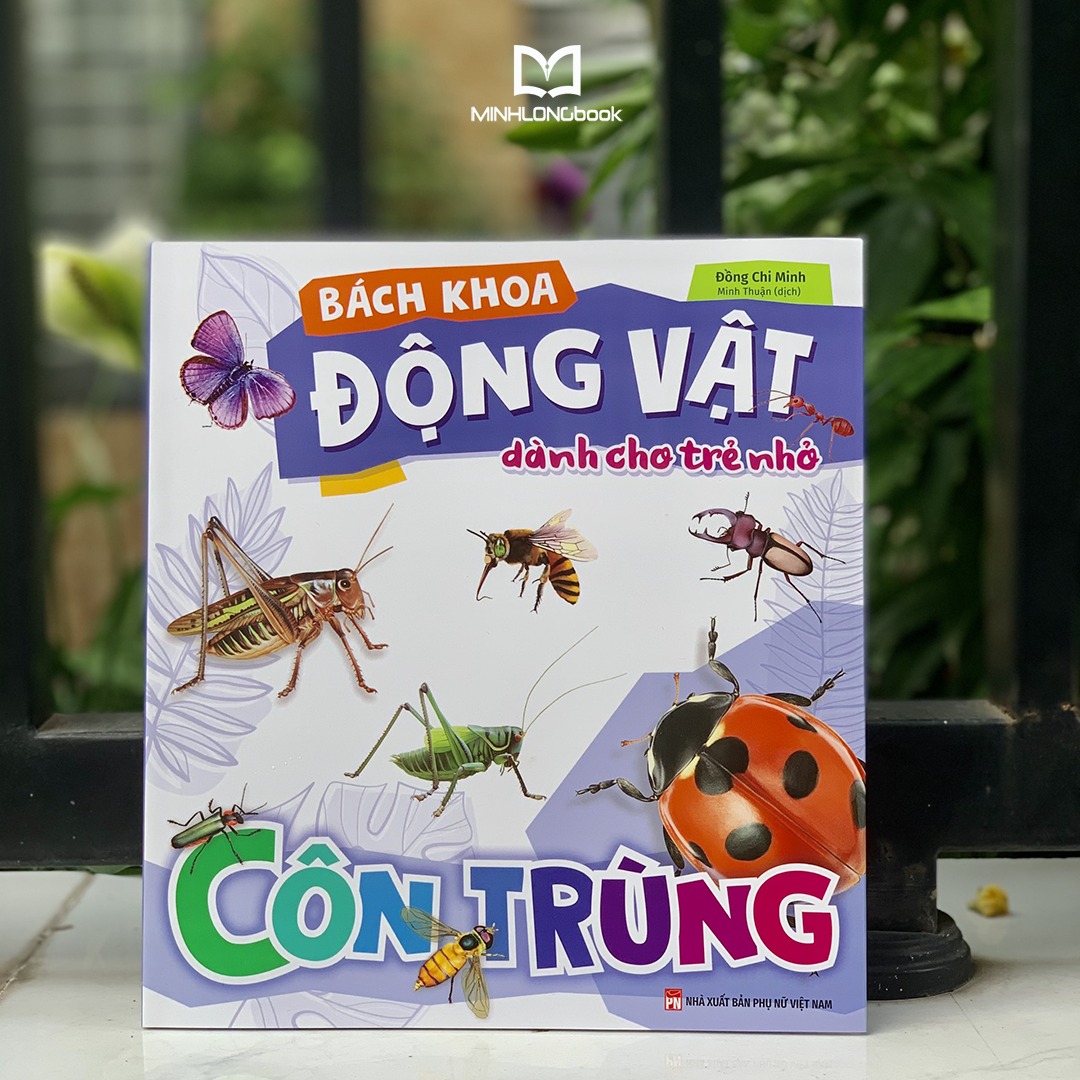 Sách: Bách Khoa Động Vật Dành Cho Trẻ Nhỏ - Côn Trùng