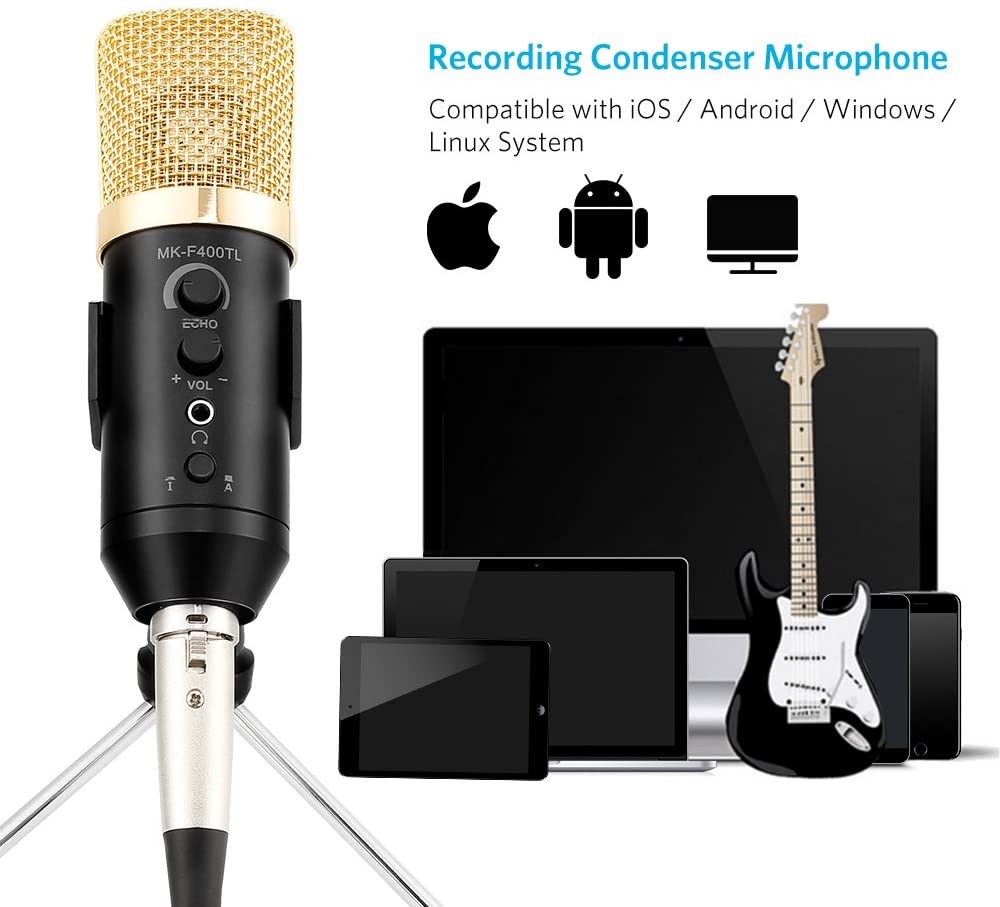 ROGTZ Micro thu âm MK-F400TL Tích Hợp Sound Card Sẵn - Hàng Nhập Khẩu