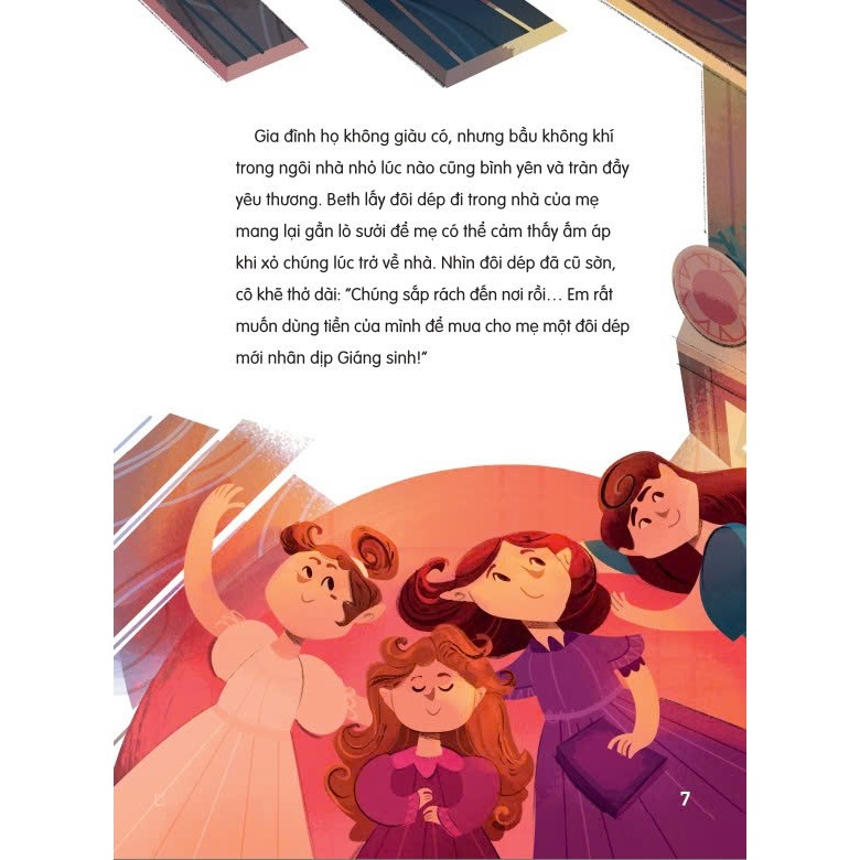 Sách - Những Thiếu Nữ Bé Nhỏ - Tác phẩm kinh điển có tranh minh họa - ndbooks