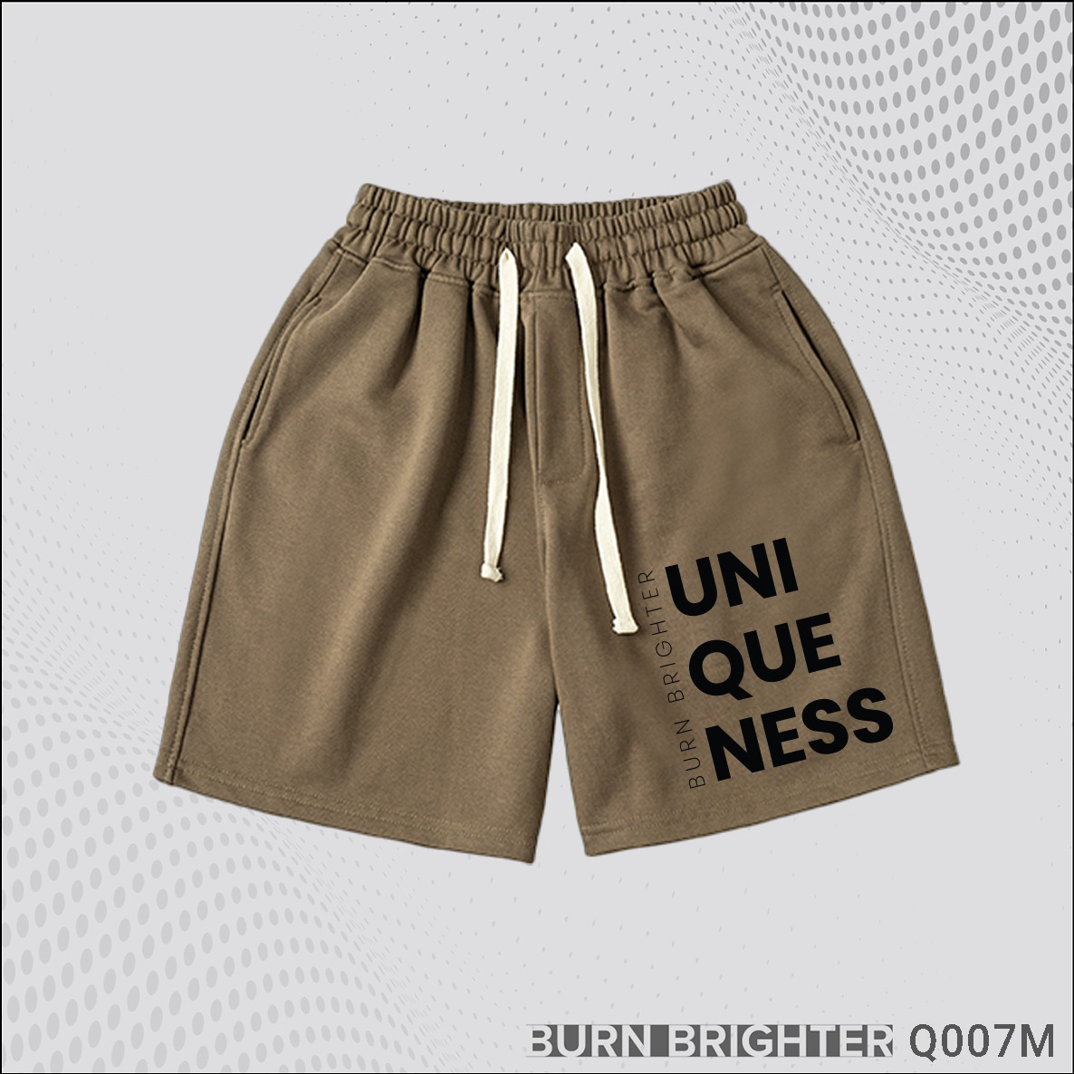 QUẦN SHORT UNISEX Q007 - BURN BRIGHTER