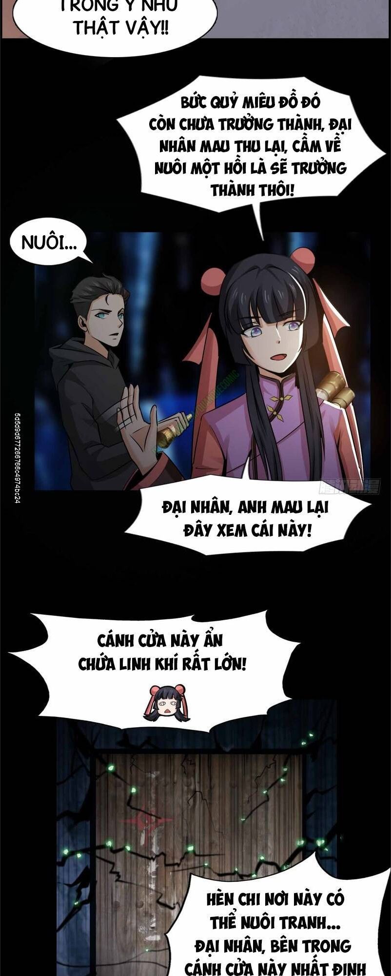 nhóm giao lưu của địa phủ chapter 33 12