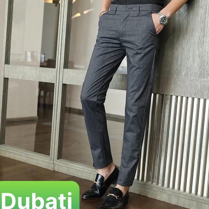 QUẦN TÂY NAM - QUẦN TÂY ÂU DÁNG ÔM CÔNG SƠ VẢI CO GIÃN NHẸ - DUBATI FASHION