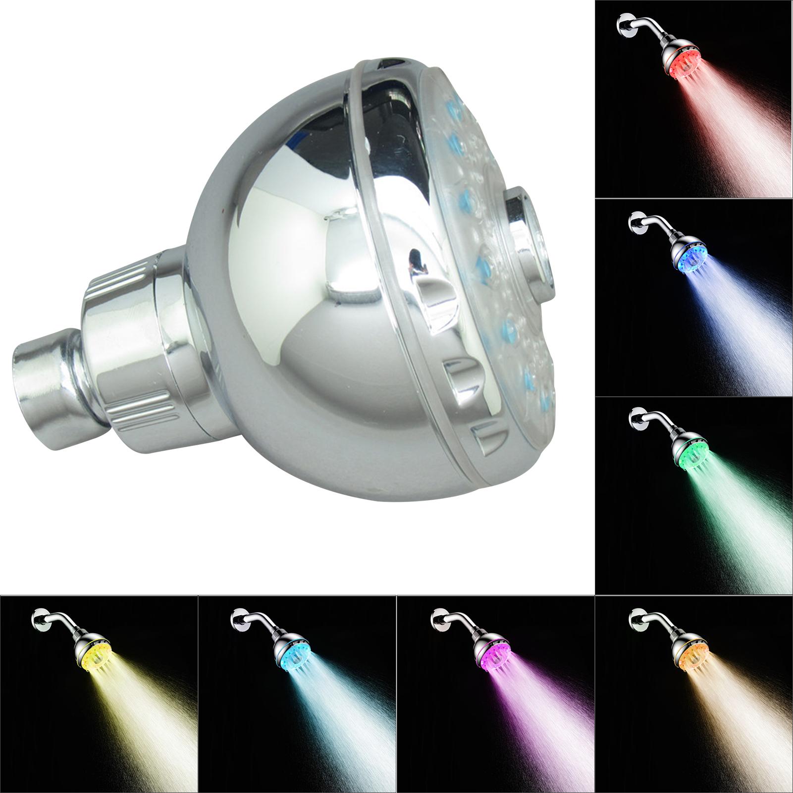 Đầu vòi sen với đèn Led nháy 7 màu