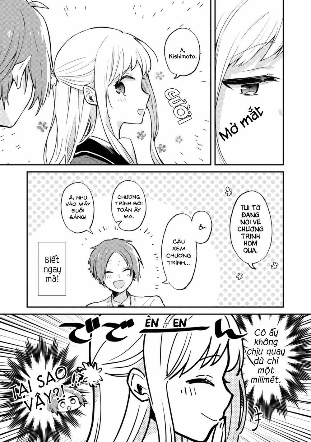 tớ chỉ thấy mỗi góc mặt cậu chapter 1 5