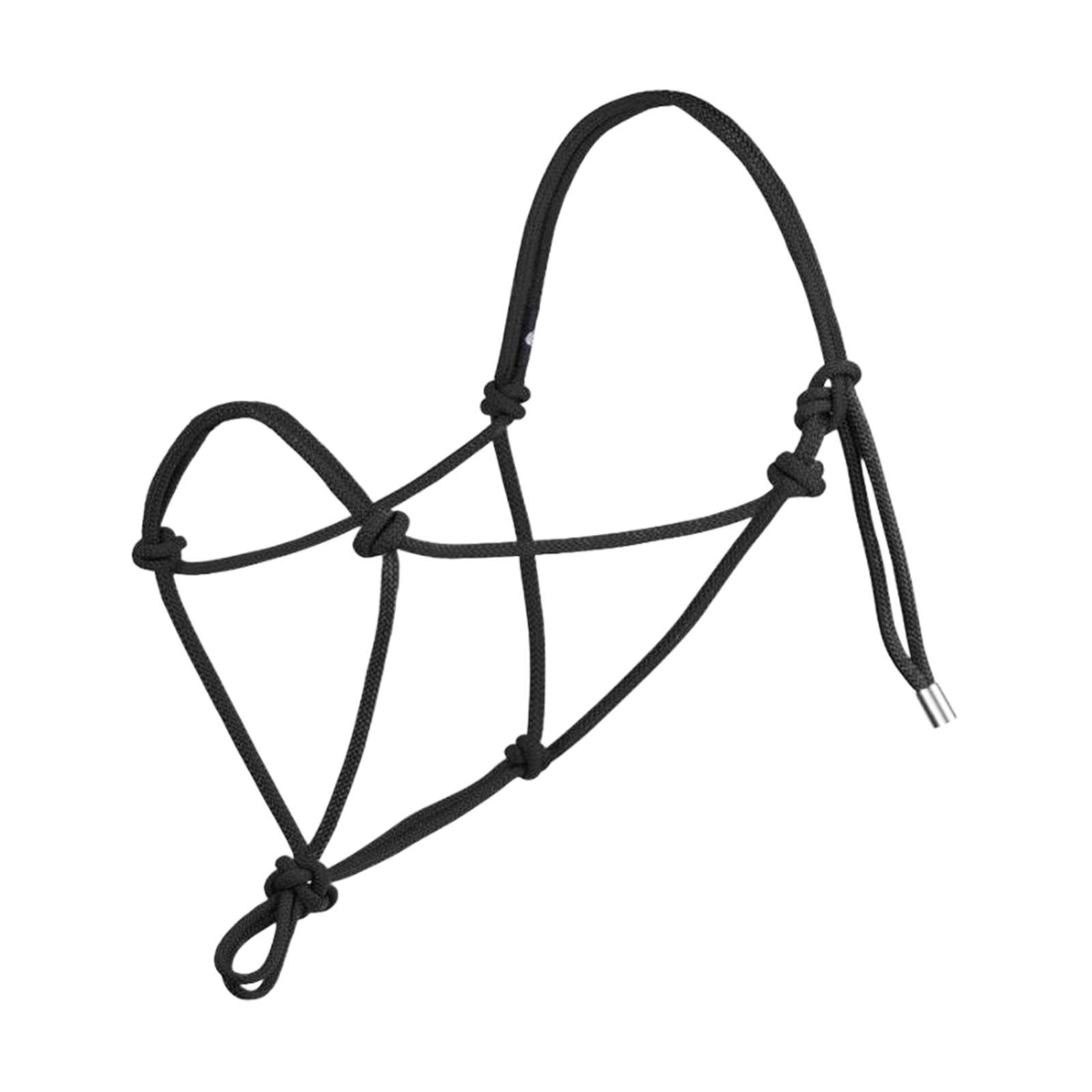 Horse Rope Training Halter Farm Durable Adjustable Horse Halters