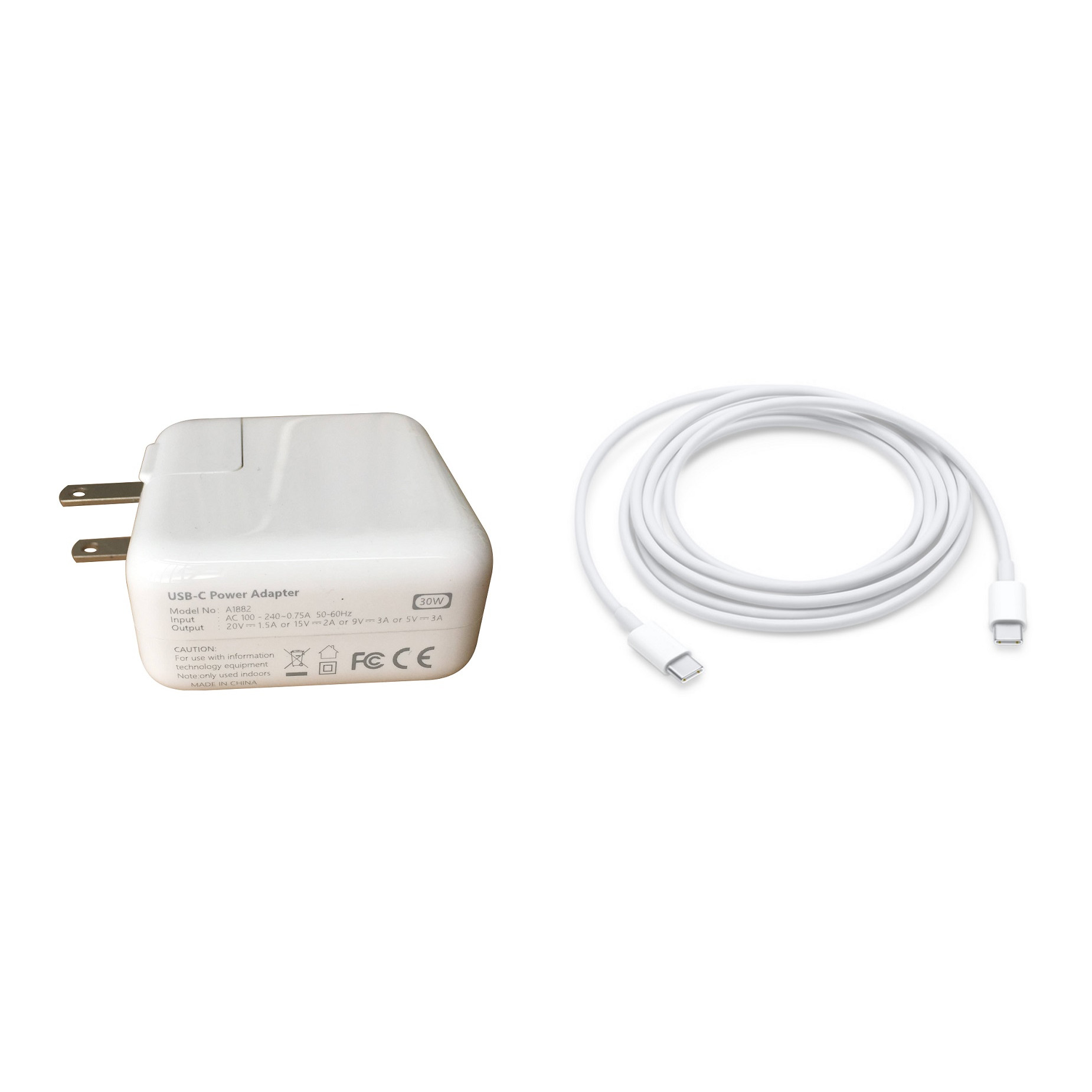 Adapter 30W Cáp USB-C Sạc Cho MacBook Air Retina 12 &13 inch, Sạc Nhanh iPhone, iPad