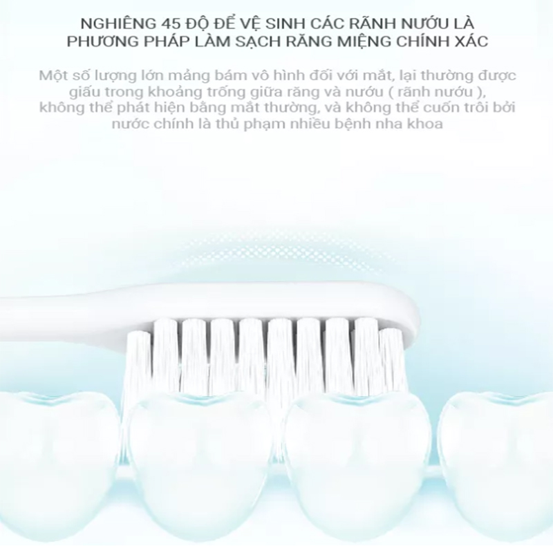 Bàn chải đánh răng chăm sóc nướu cao cấp xiaomi DR.BEI Toothbrush (Youth version) - Hàng chính hãng