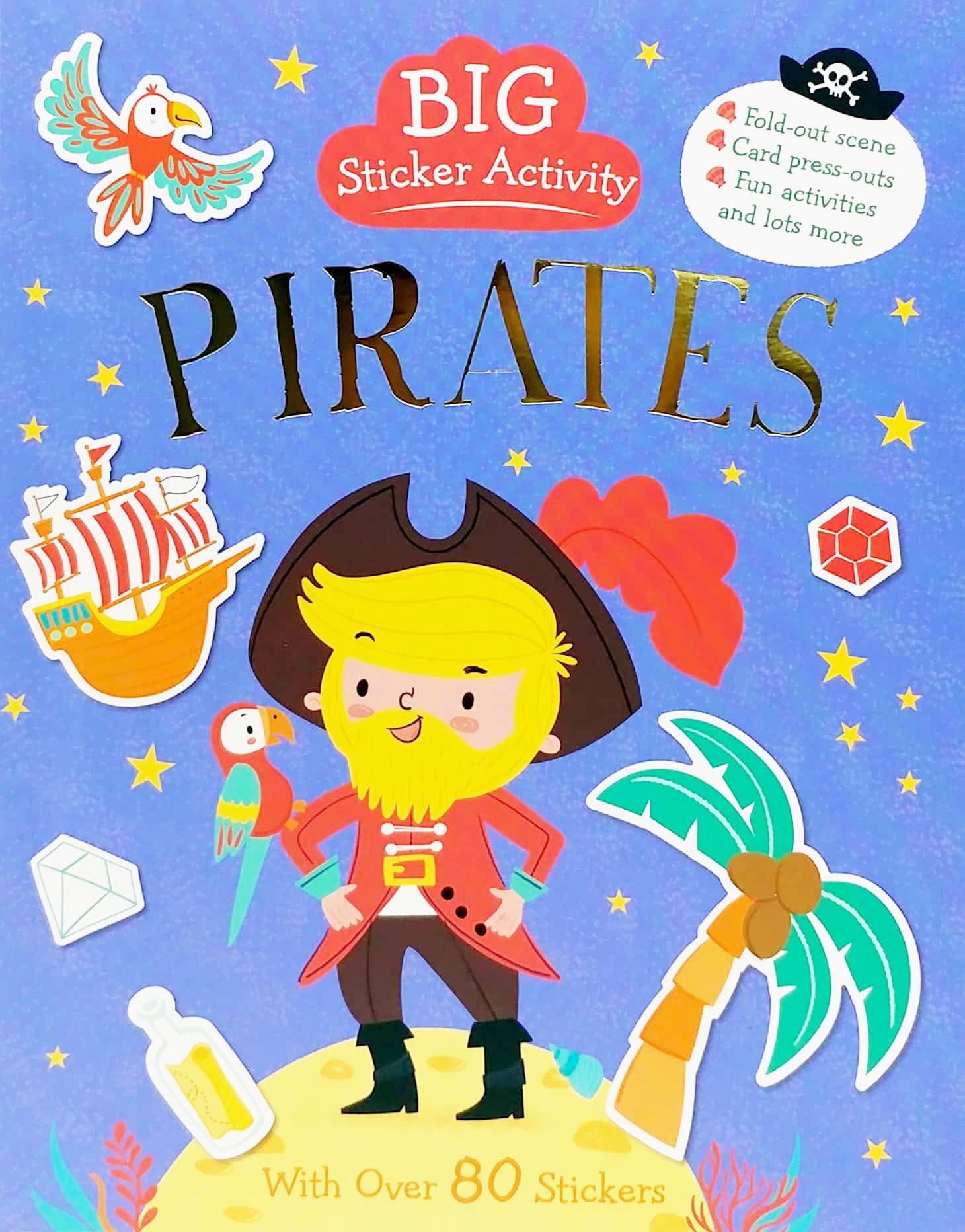 Big Sticker Activity - Pirates