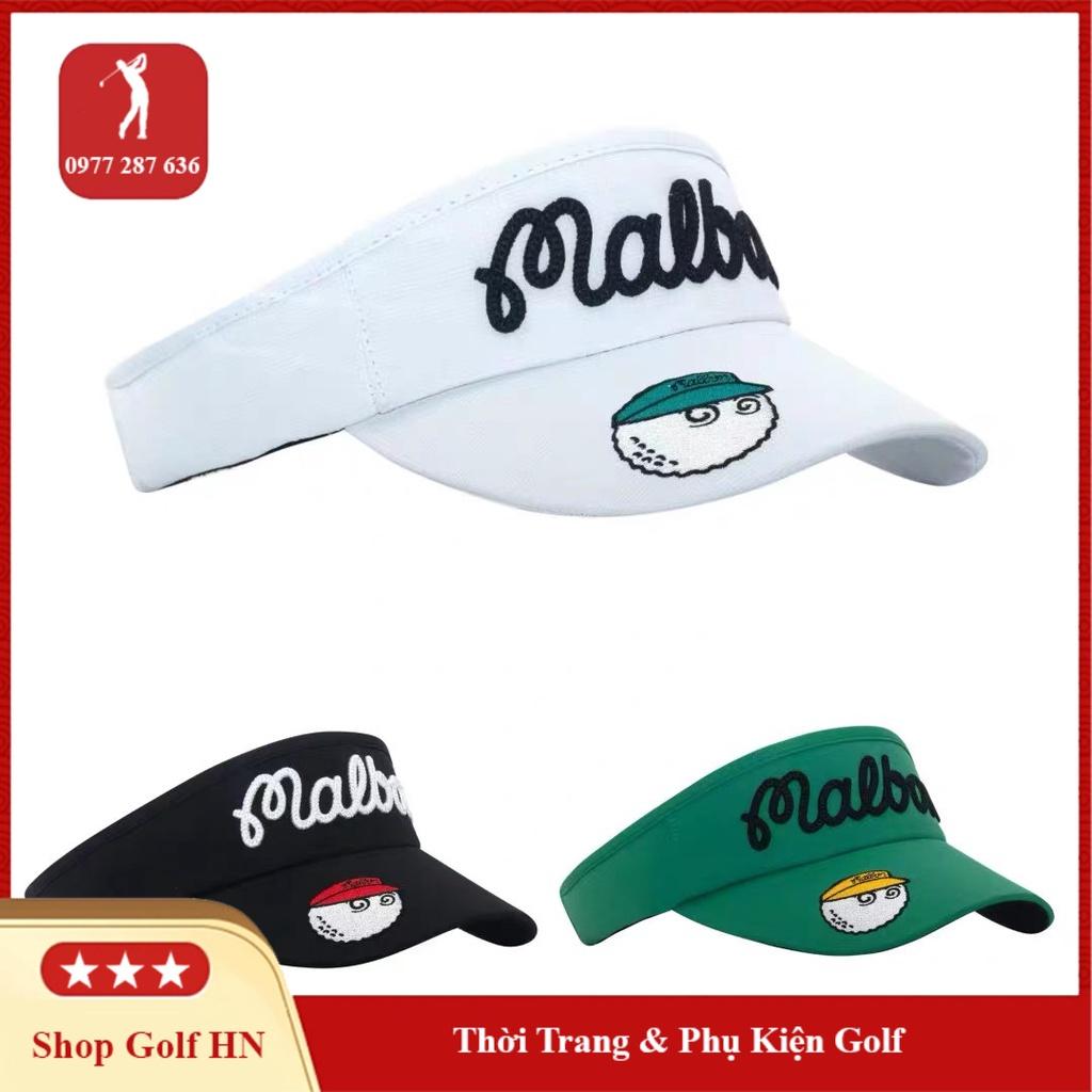 Mũ golf MALBON nửa đầu Nam Nữ thoáng khí chống nắng thời trang MG016